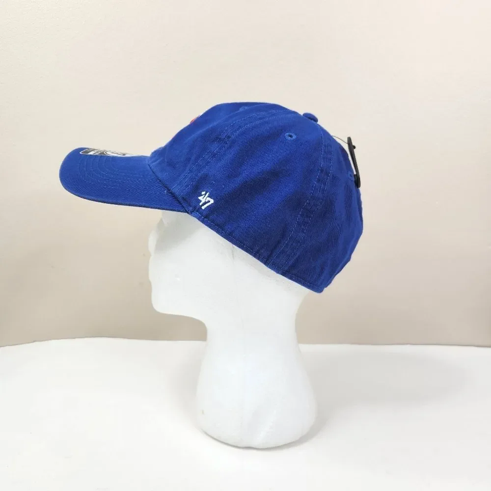 NEW 47 Chicago Cubs Embroidered Logo Cotton Baseball Cap Large